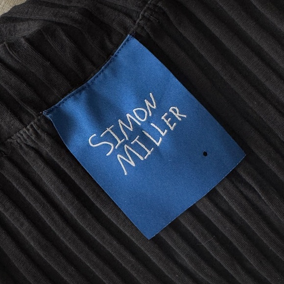 SIMON MILLER ribbed off Shoulder maxi dress - Picture 4 of 5